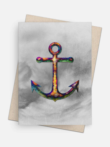 Anchor Empathy Card-Greeting Cards-Arsenal By Blake Hunter