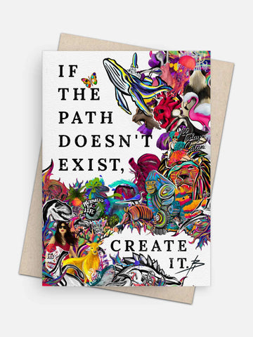 Create It Empowerment Card-Greeting Cards-Arsenal By Blake Hunter