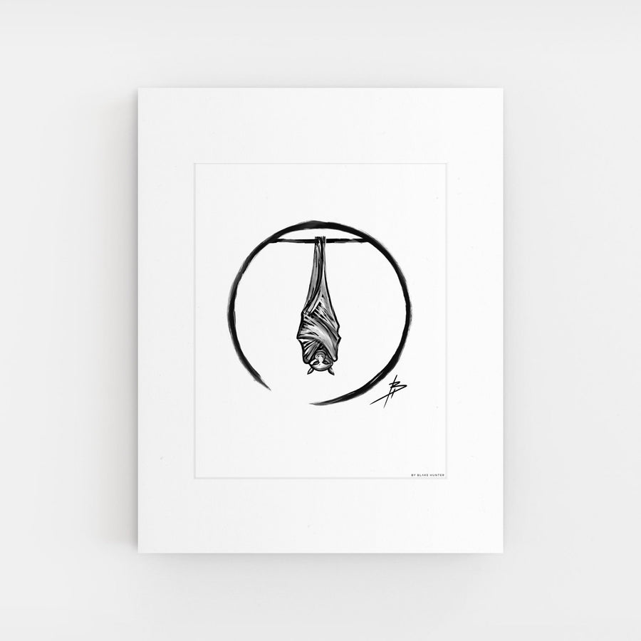 Enso Bat | 119 | Wall Art-Wall Art-Arsenal By Blake Hunter