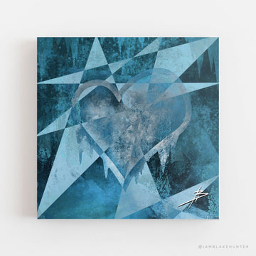 Frozen Heart | 008 | Wall Art-Wall Art-Arsenal By Blake Hunter