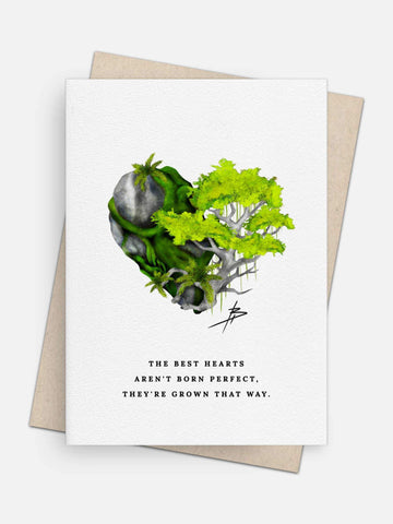 Grown That Way Botanical Love Card-Greeting Cards-Arsenal By Blake Hunter