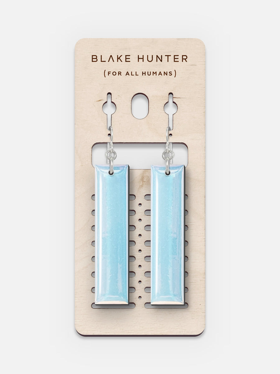 Haloglam Edition Plank Earrings | Blake Hunter (For All Humans)-Jewelry-Arsenal By Blake Hunter