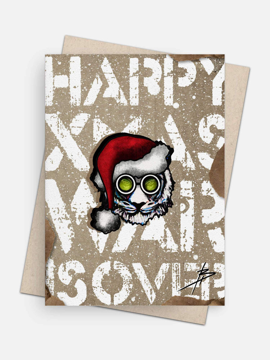 Happy Xmas War Is Over Holiday Card-Greeting Cards-Arsenal By Blake Hunter