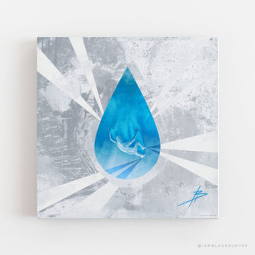 Into the Blue | 045 | Wall Art-Wall Art-Arsenal By Blake Hunter