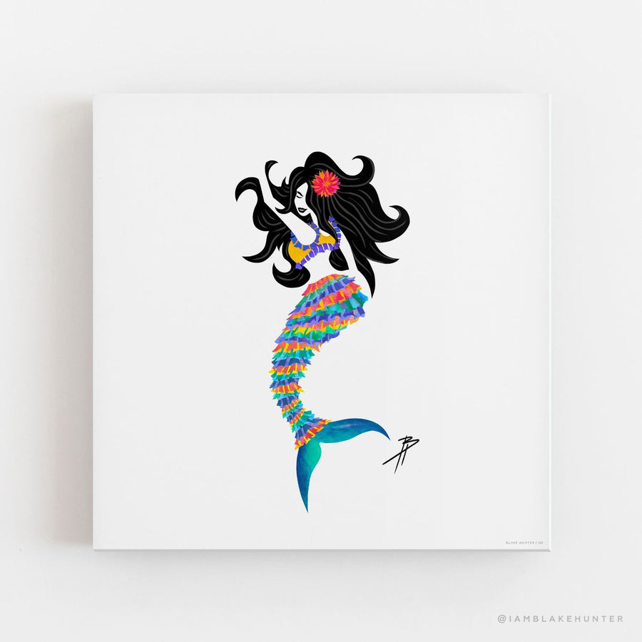 La Sirena | 125 | Wall Art-Wall Art-Arsenal By Blake Hunter