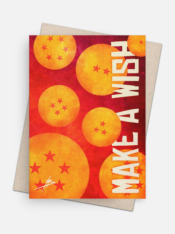 Make a Wish Birthday Card-Greeting Cards-Arsenal By Blake Hunter