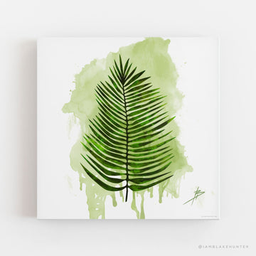 Palm Leaf | 052 | Wall Art-Wall Art-Arsenal By Blake Hunter