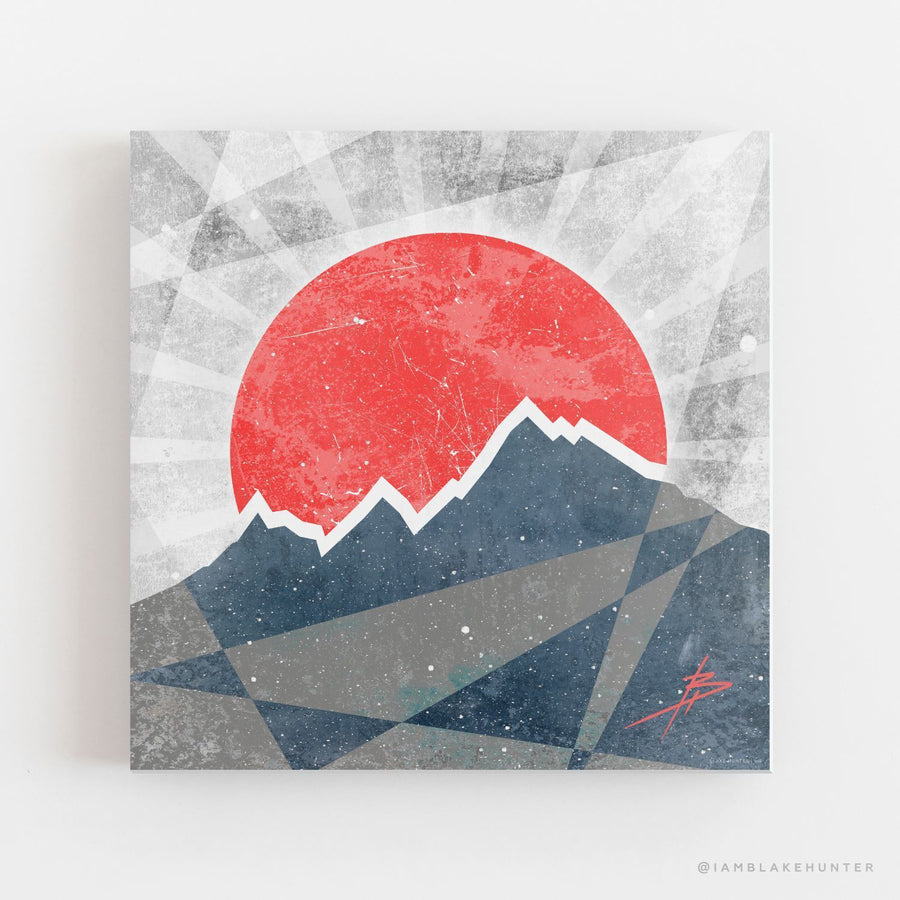 Peaks | 016 | Wall Art-Wall Art-Arsenal By Blake Hunter