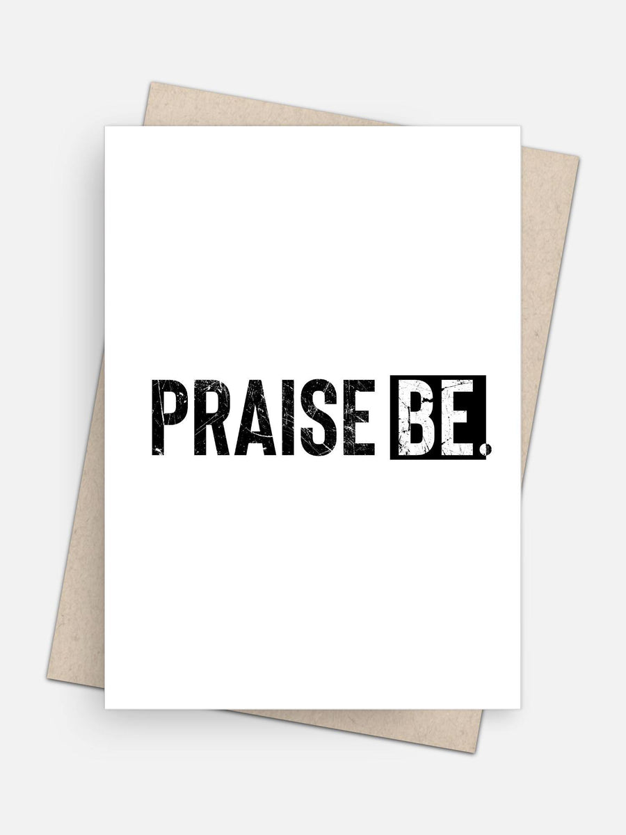Praise Be Baby Card-Greeting Cards-Arsenal By Blake Hunter