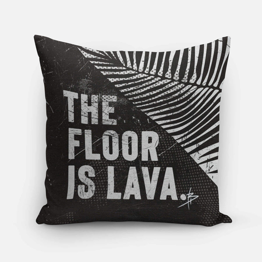 The Floor Is Lava Accent Pillow Case-Pillow Case-Arsenal By Blake Hunter