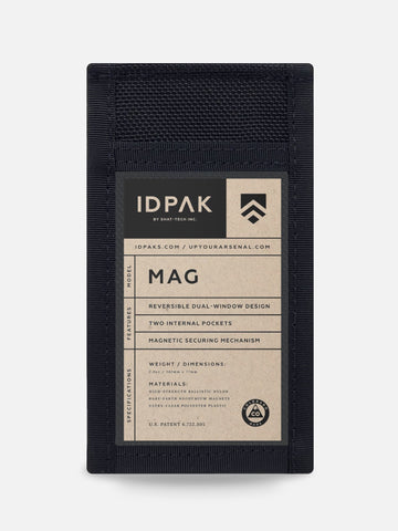 The Mag | Magnetic + ID Badge + Credential Holder | I.D.PAK-Gear + Protection-Arsenal By Blake Hunter
