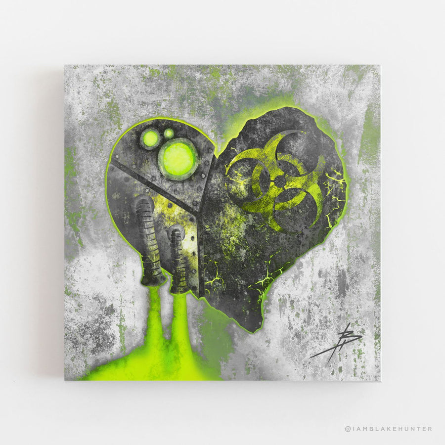 Toxic Heart | 027 | Wall Art-Wall Art-Arsenal By Blake Hunter