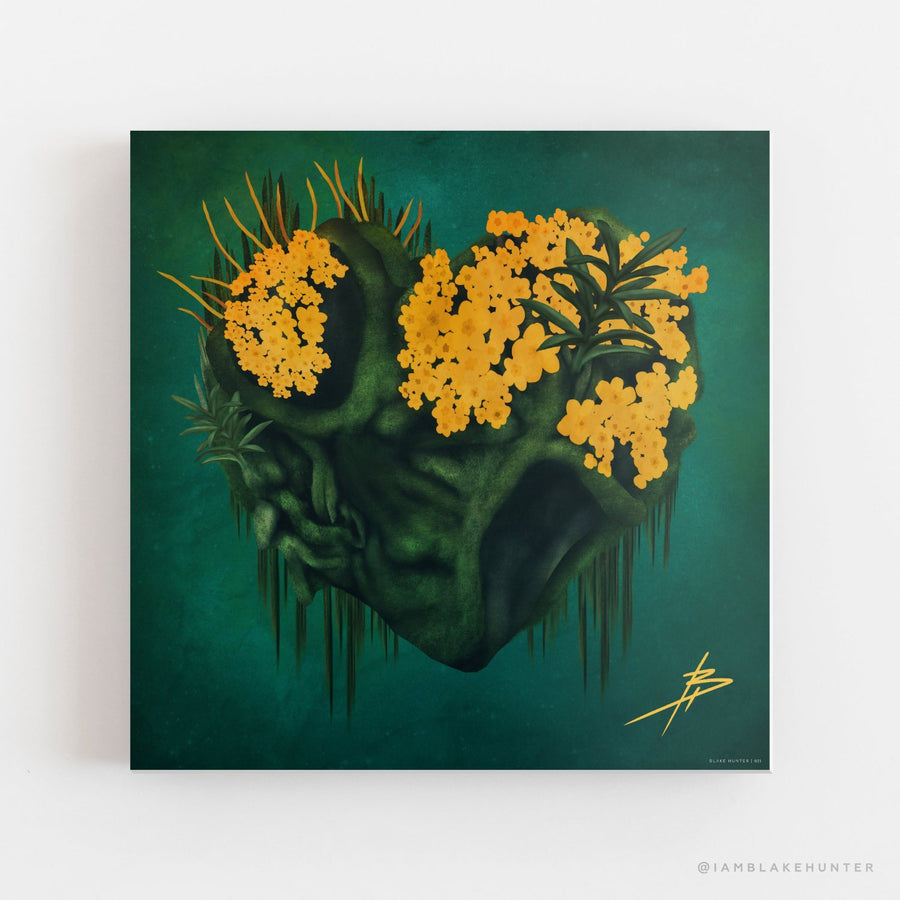 Tropico Heart | 021 | Wall Art-Wall Art-Arsenal By Blake Hunter